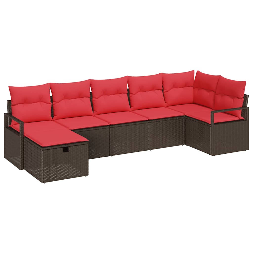 Maison Exclusive - Sofa Set 4 Stk. Poly-rattan
