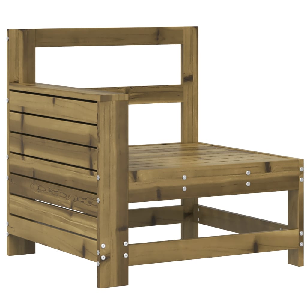 Maison Exclusive - Gartensofa Mit Armlehne 69x62x70,5 Cm Kiefernh