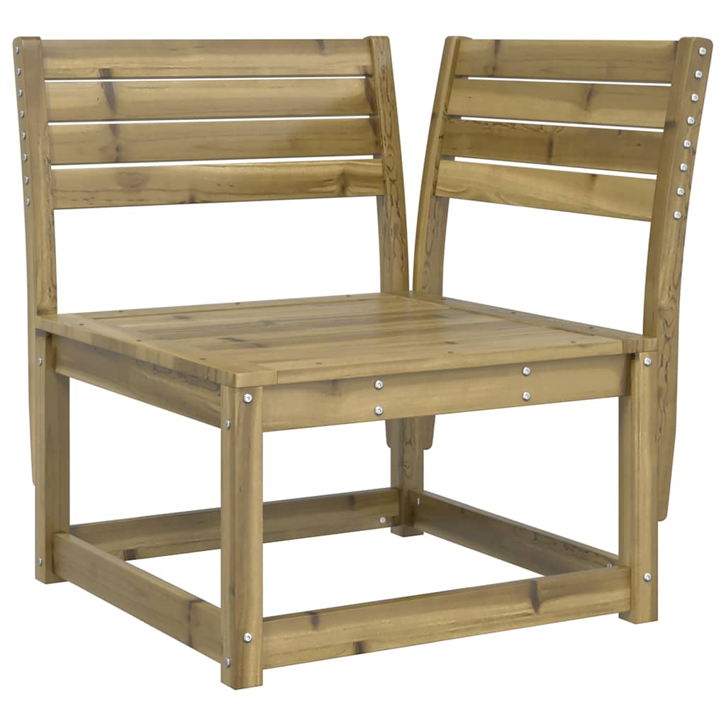 Maison Exclusive - Garten-ecksofa 73x73x78 Cm Kiefernholz Imprägn