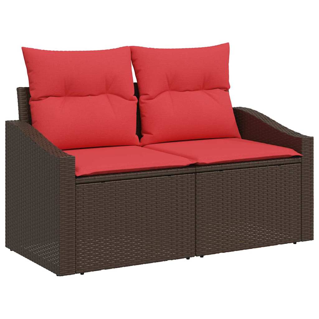 Maison Exclusive - Gartensofa Braun 123 X 62 X 69cm Poly-rattan
