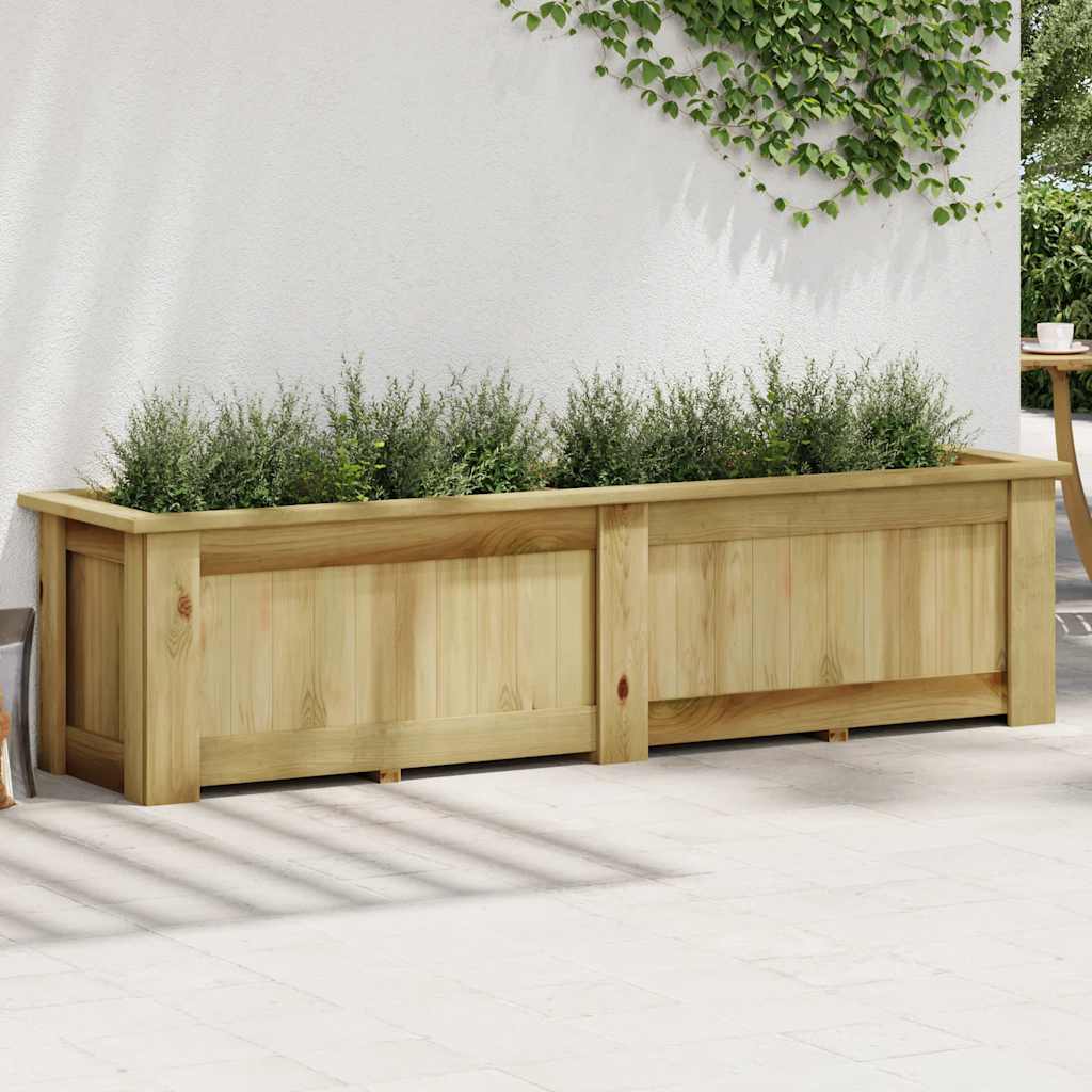 Maison Exclusive - Hochbeet 196 X 50 X 50 Cm Kiefernholz Imprägni
