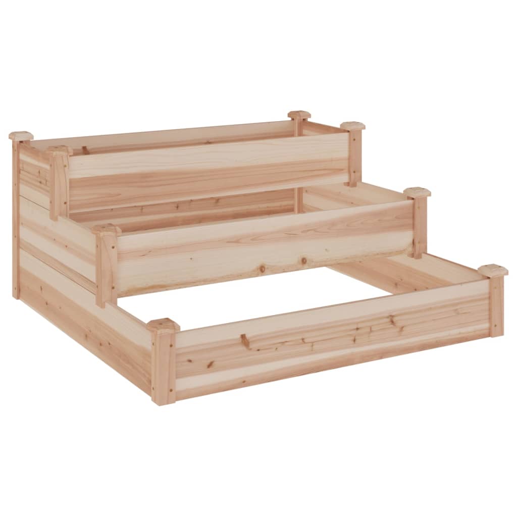 Maison Exclusive - Hochbeet 120x120x56 Cm Massivholz Tanne