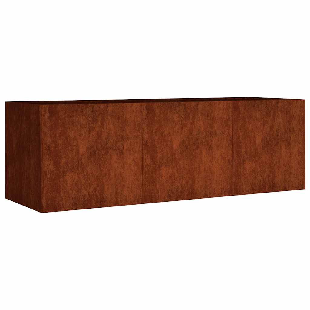 Maison Exclusive - Hochbeet 120x40x40 Cm Cortenstahl