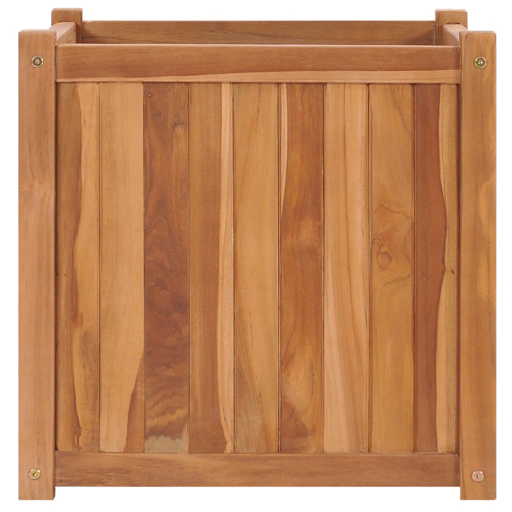 Maison Exclusive - Hochbeet 50x50x50 Cm Massivholz Teak