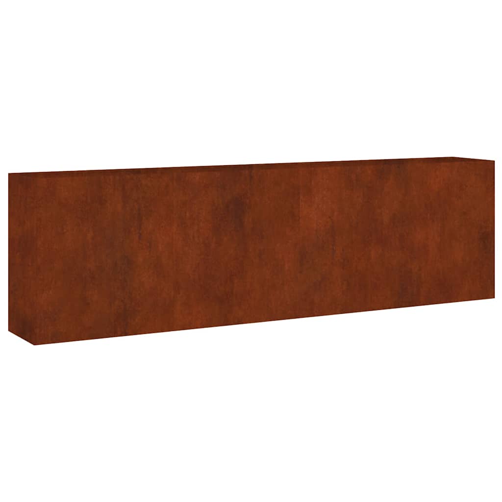 Maison Exclusive - Hochbeet 280x40x80 Cm Cortenstahl