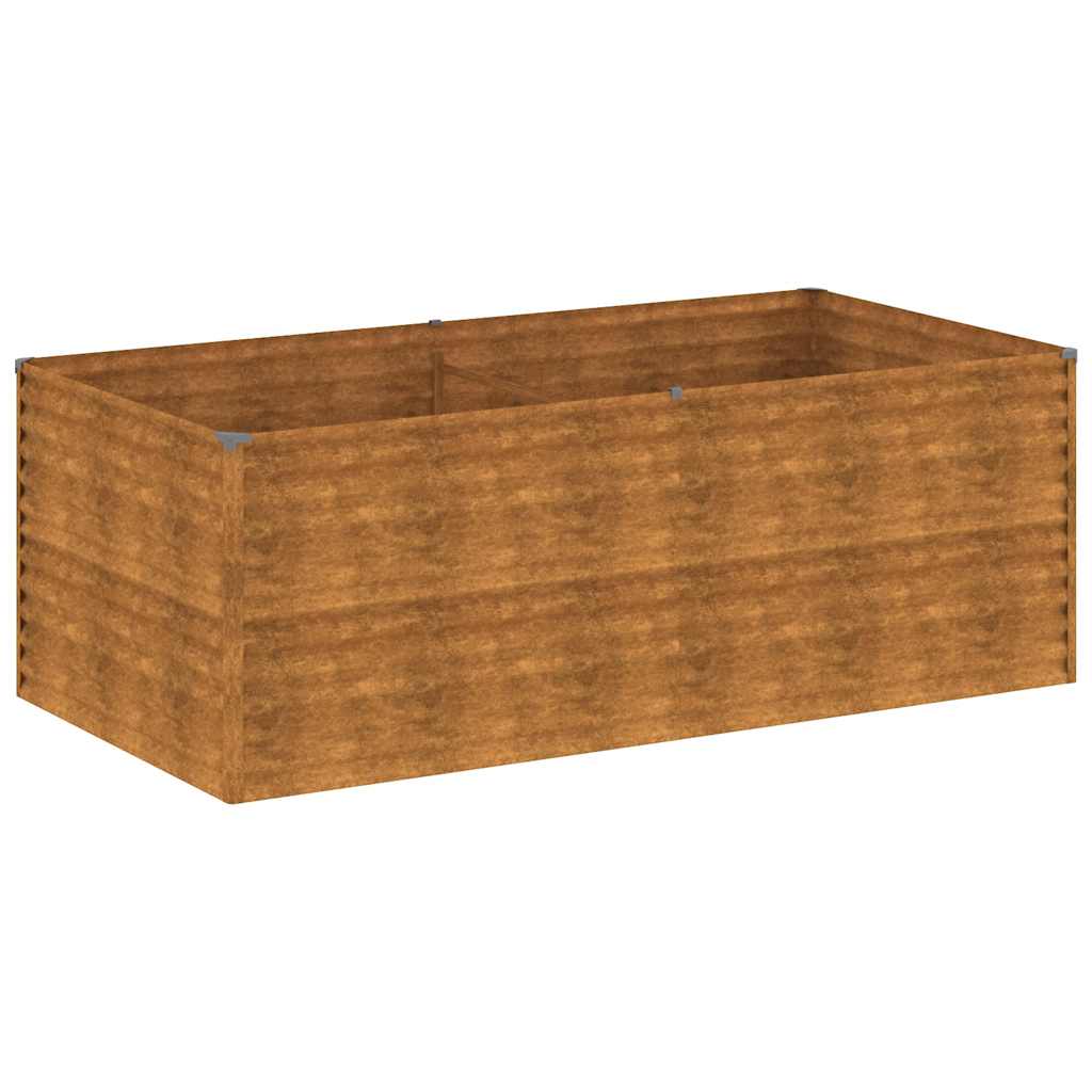 Maison Exclusive - Hochbeet 196x100x69 Cm Cortenstahl