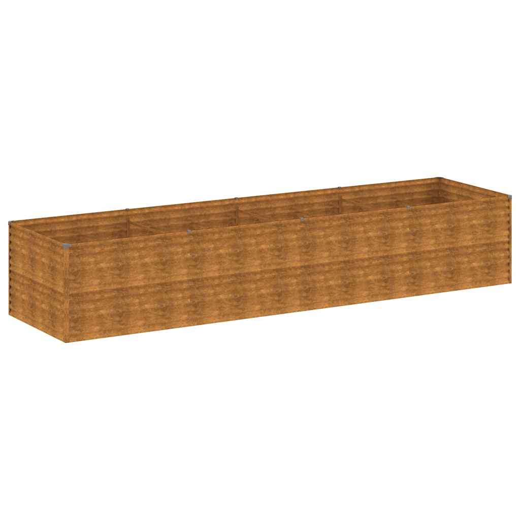 Maison Exclusive - Hochbeet 386x100x69 Cm Cortenstahl