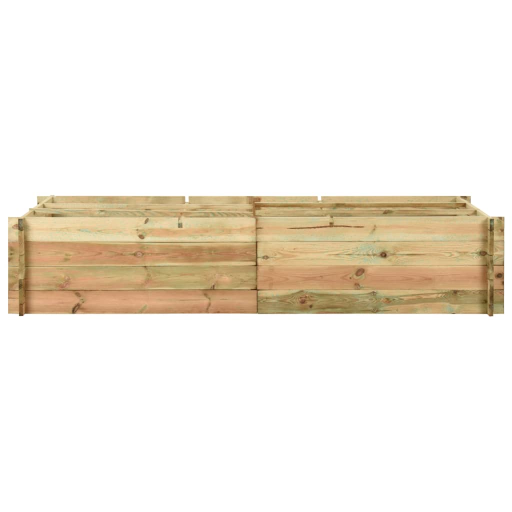 Maison Exclusive - Hochbeet Kiefernholz Imprägniert 197x100x40 Cm