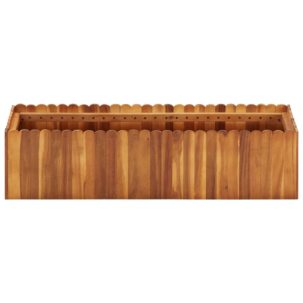 Maison Exclusive - Garten-hochbeet 100 X 30 X 25 Cm Massivholz Ak