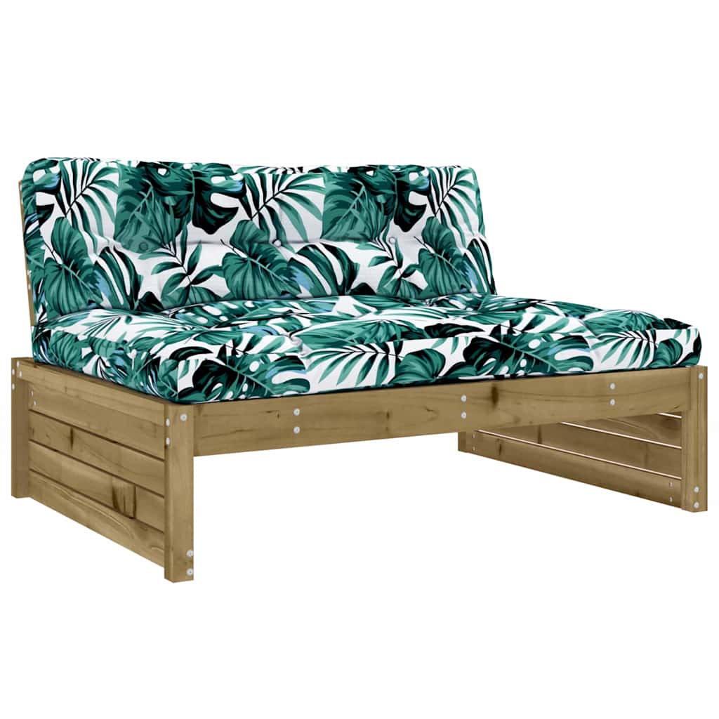 Maison Exclusive - Mittelsofa 120x80 Cm Kiefernholz Imprägniert