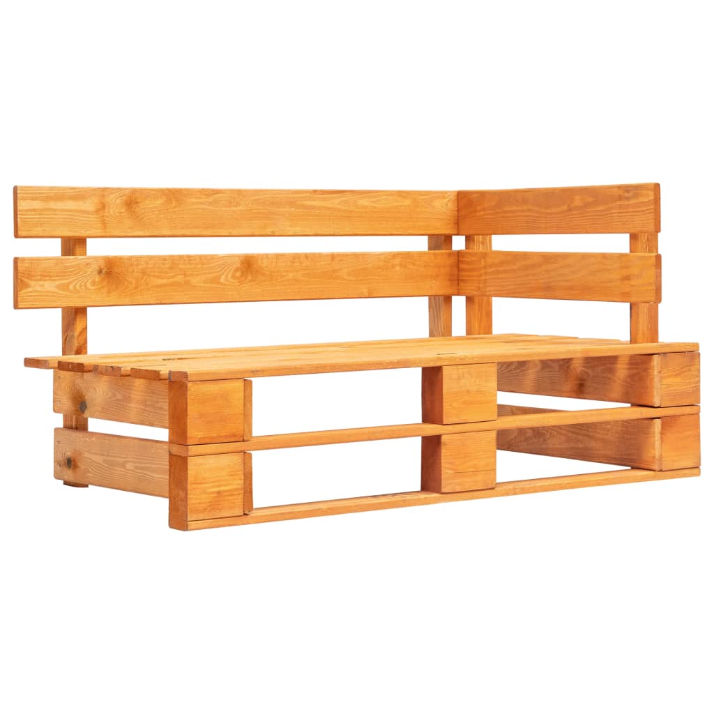 Maison Exclusive - 4-tlg. Paletten-lounge-set Honigbraun Imprägni
