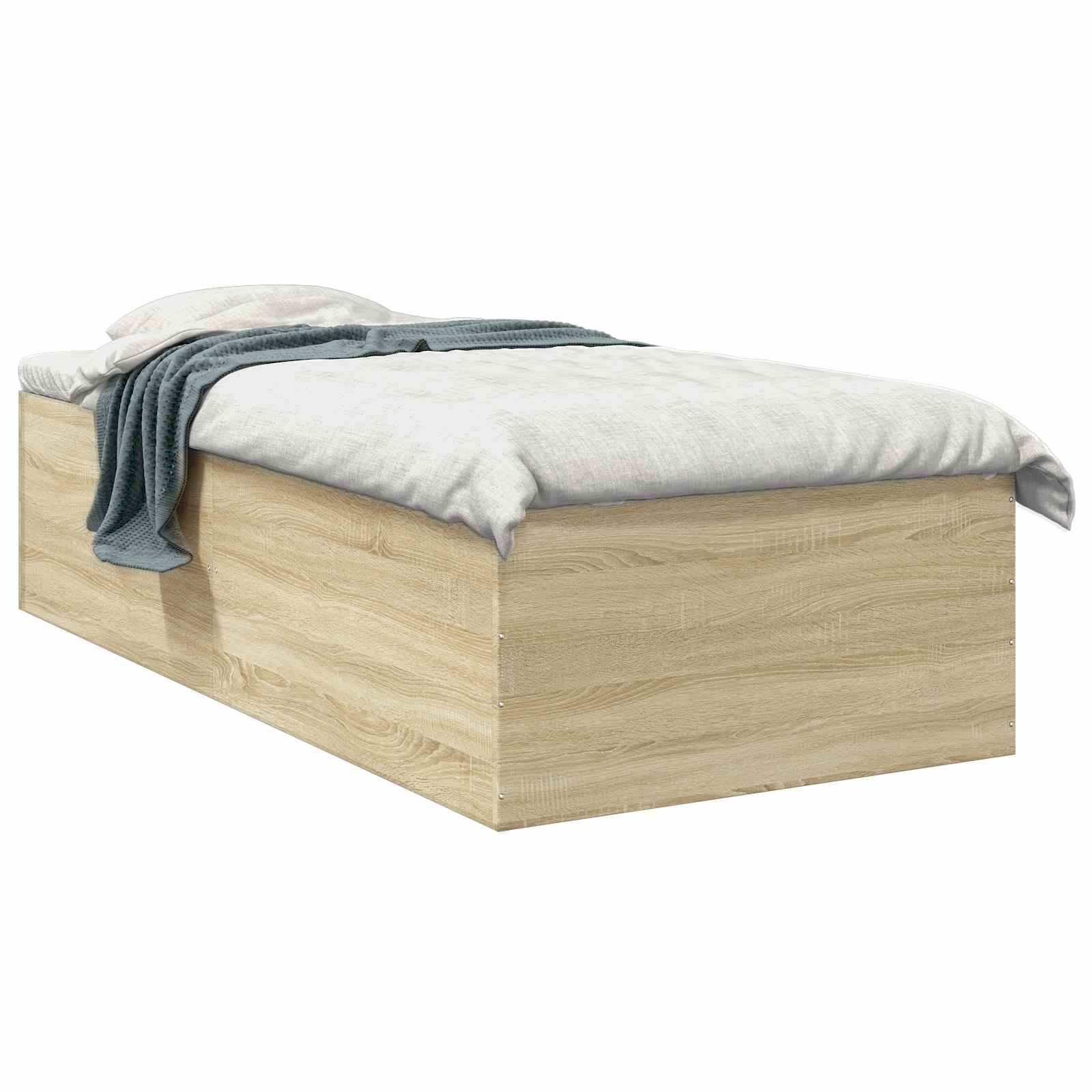 Maison Exclusive - Bodenbettgestell Sonoma-eiche 80 X 200 Cm Holz