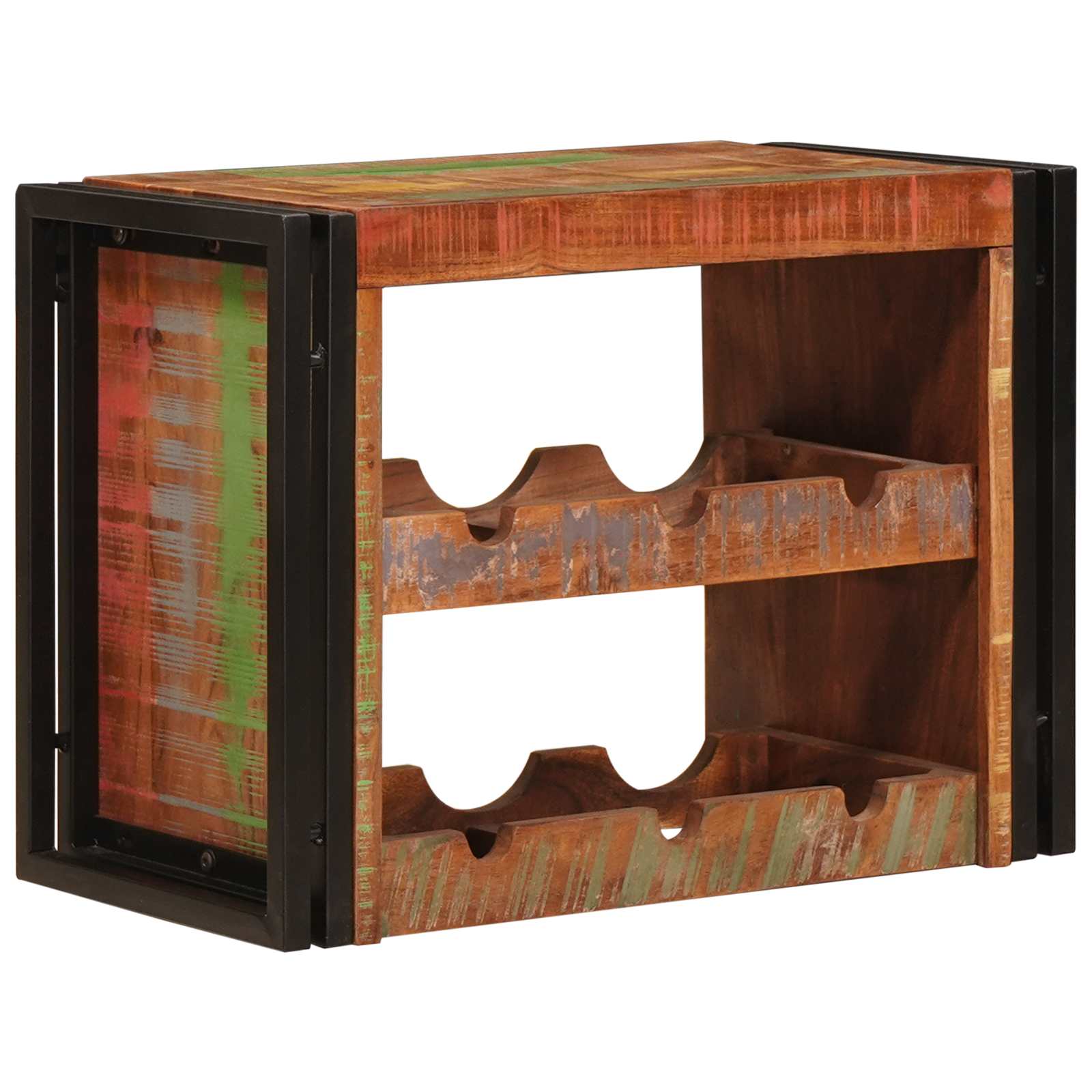 Maison Exclusive - Weinregal Braun 60 X 45 X 33 Cm Massives Altho