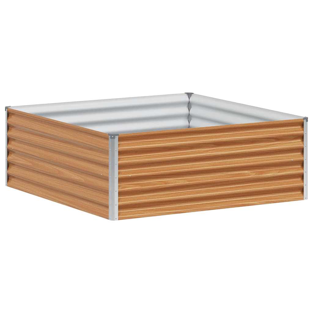 Maison Exclusive - Hochbeet Hellbraun 98 X 100 X 36 Cm Verzinkter