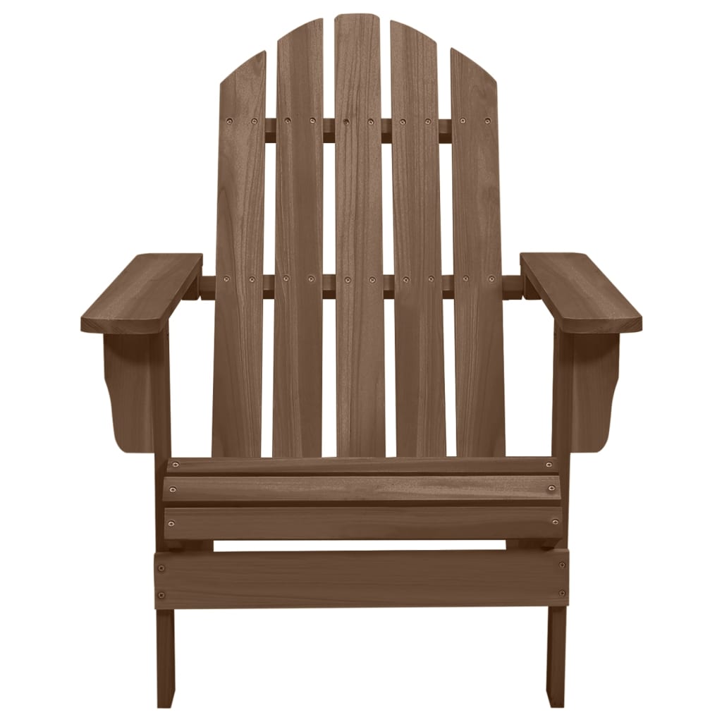 Maison Exclusive - Gartenstuhl Holz Braun