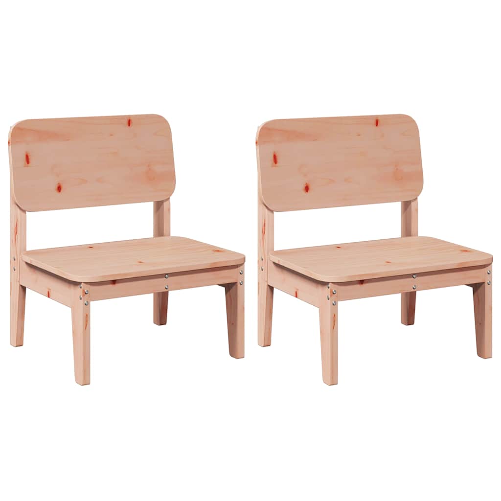 Maison Exclusive - Gartenstühle 2 Stk. 60x52,5x72 Cm Massivholz D