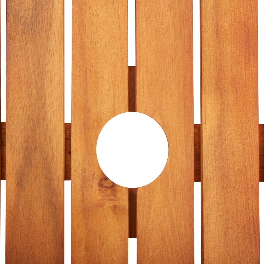 Maison Exclusive - Gartentisch 88x88x74 Cm Massivholz Akazie