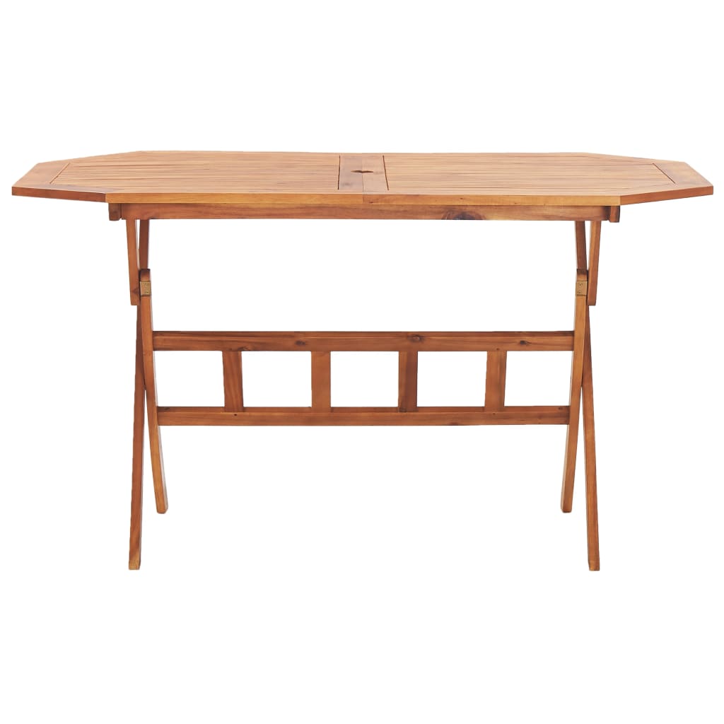 Maison Exclusive - Gartentisch Klappbar 135x85x75 Cm Massivholz A