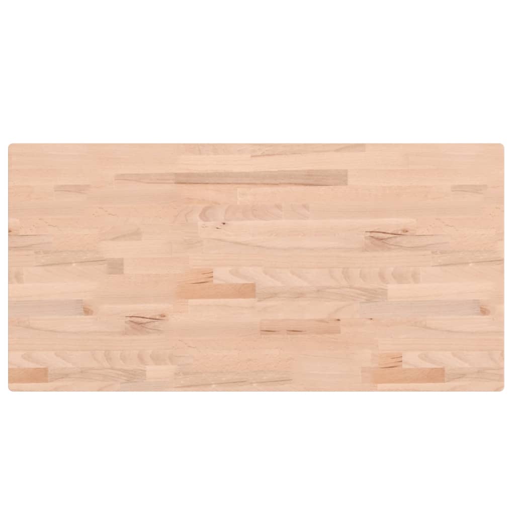 Maison Exclusive - Waschtischplatte 100x50x4 Cm Massivholz Buche
