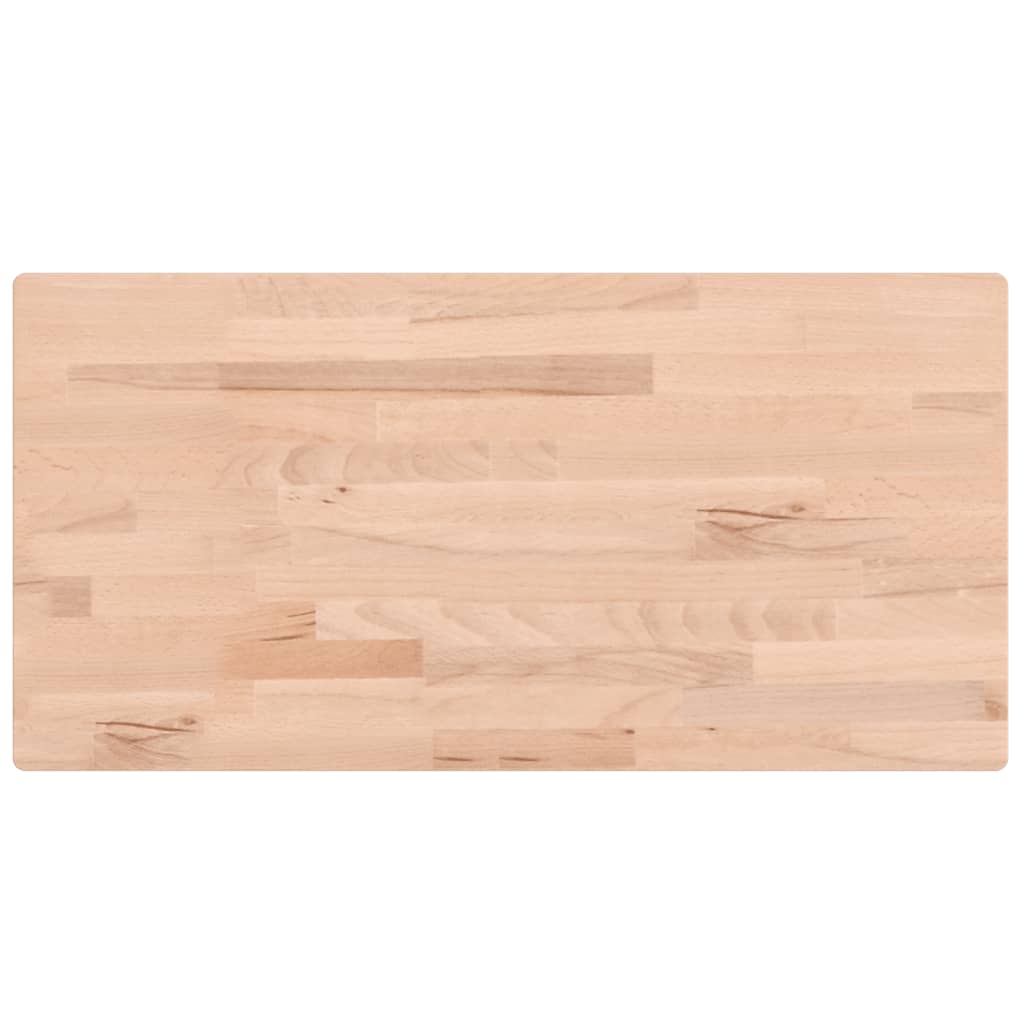 Maison Exclusive - Waschtischplatte 100x50x1,5 Cm Massivholz Buch