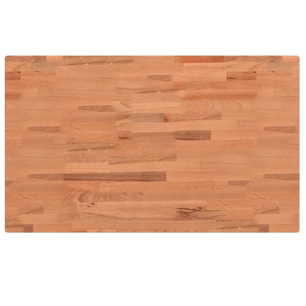 Maison Exclusive - Waschtischplatte 100x60x4 Cm Massivholz Buche