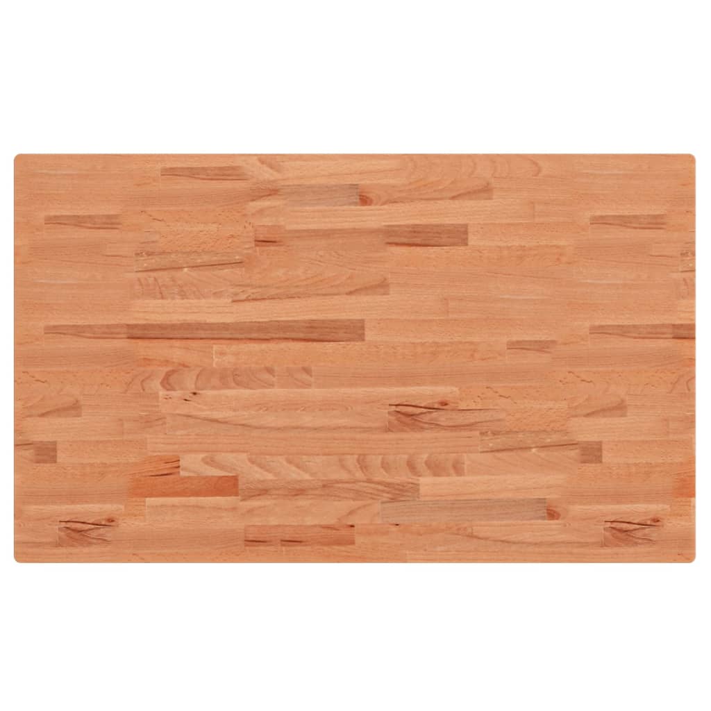 Maison Exclusive - Waschtischplatte 100x60x1,5 Cm Massivholz Buch