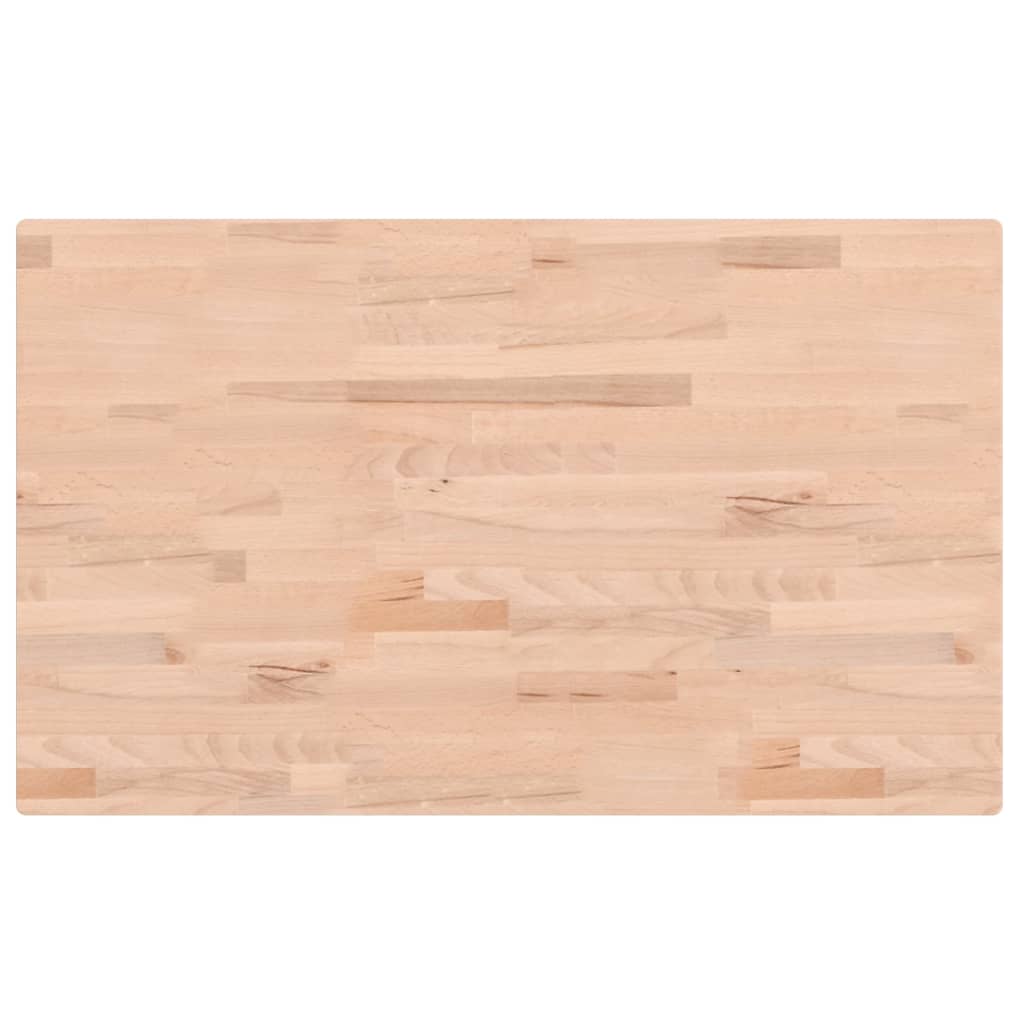 Maison Exclusive - Waschtischplatte 100x60x2,5 Cm Massivholz Buch