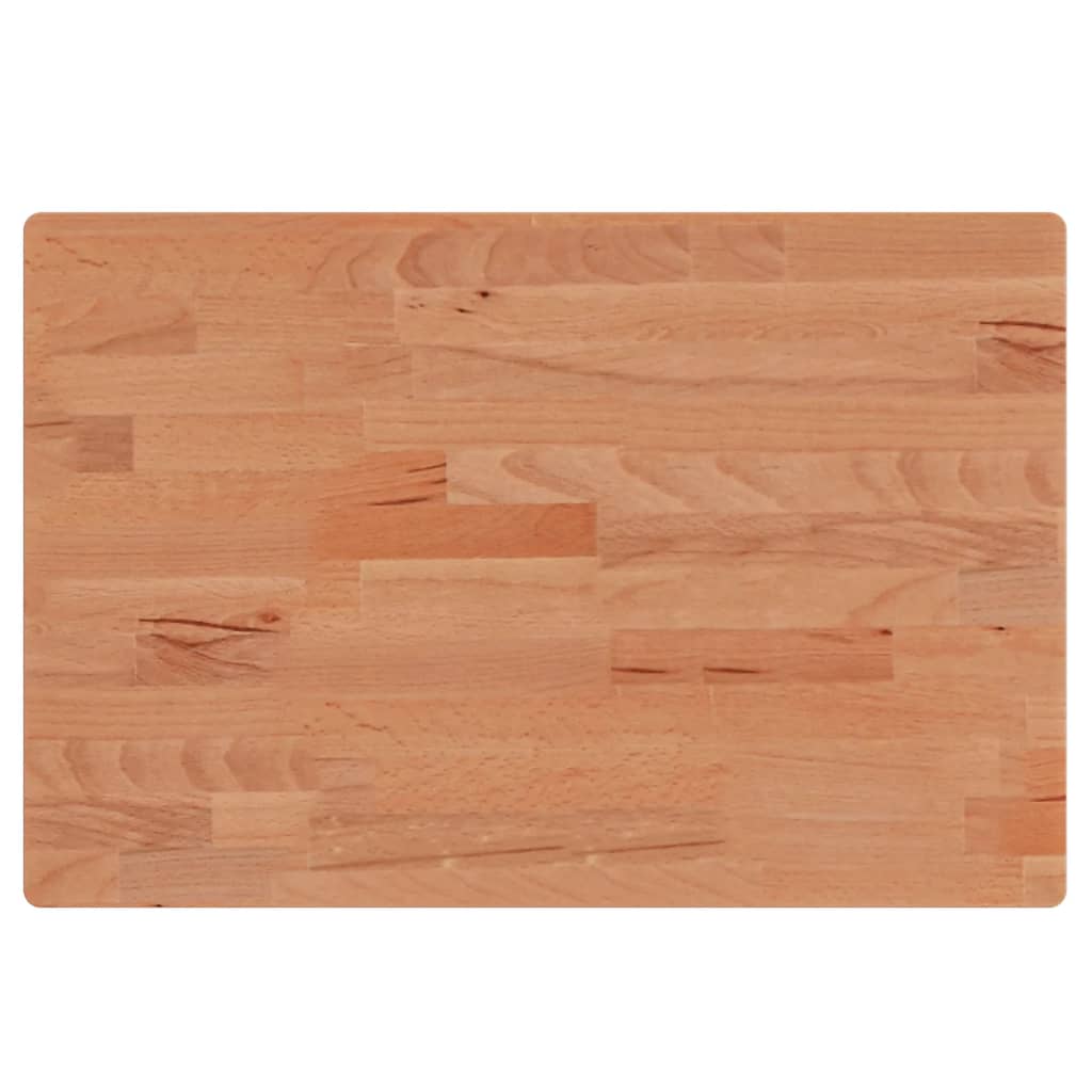 Maison Exclusive - Waschtischplatte 60x40x1,5 Cm Massivholz Buche