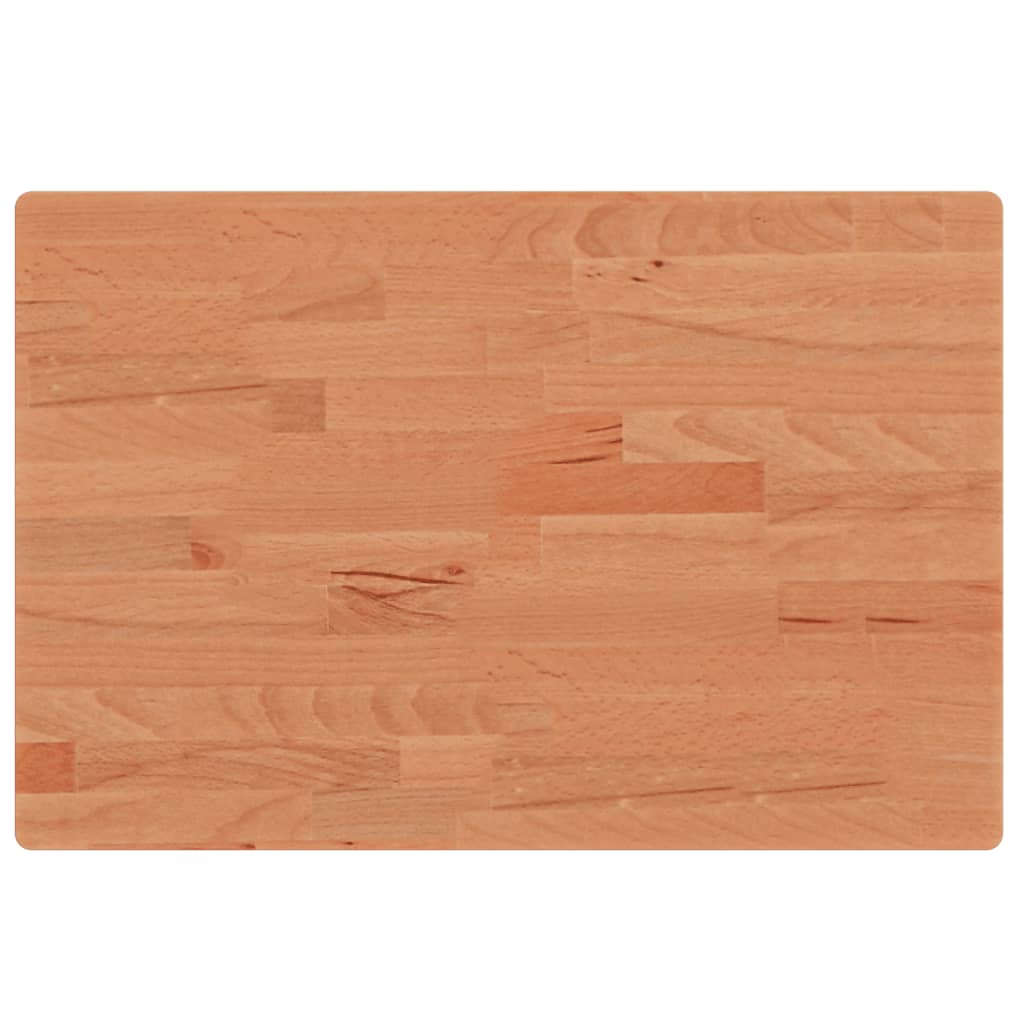 Maison Exclusive - Waschtischplatte 60x40x2,5 Cm Massivholz Buche