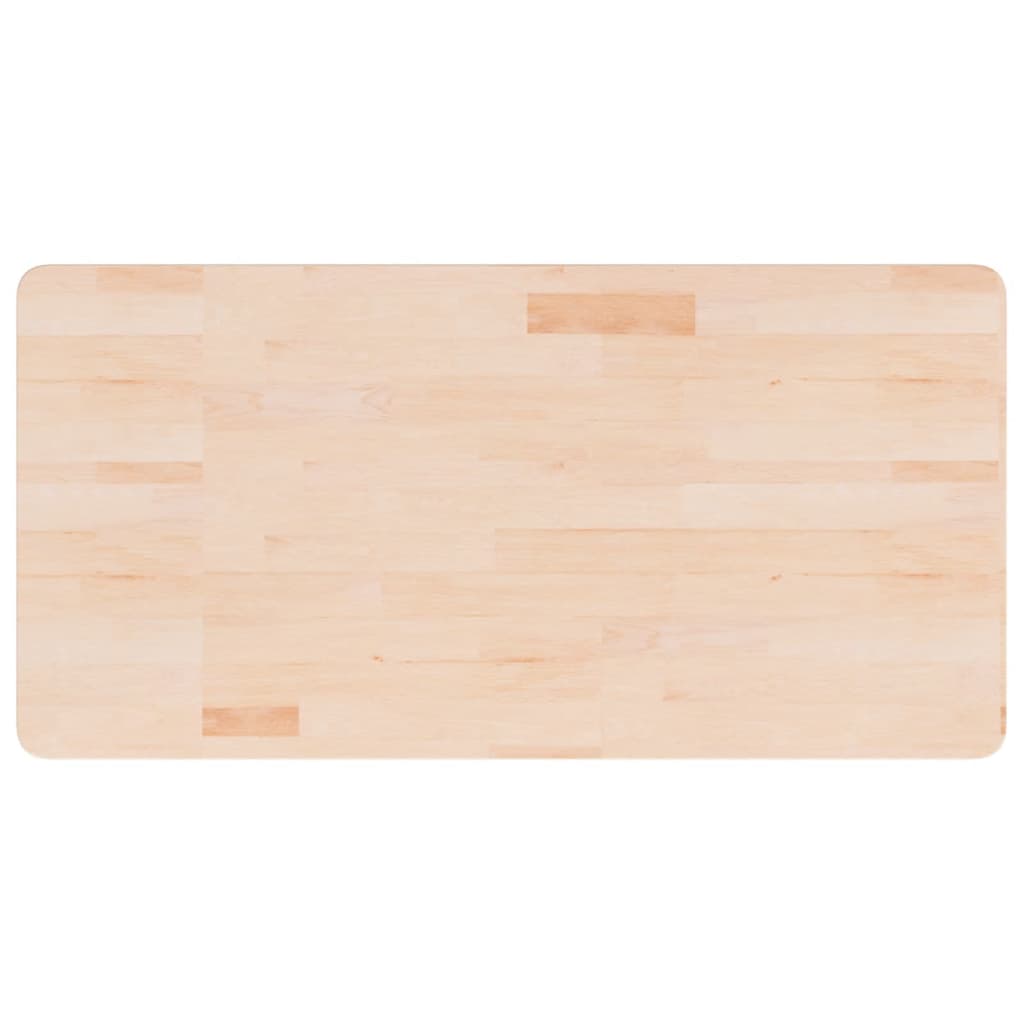 Maison Exclusive - Waschtischplatte 100x50x1,5 Cm Massivholz Unbe