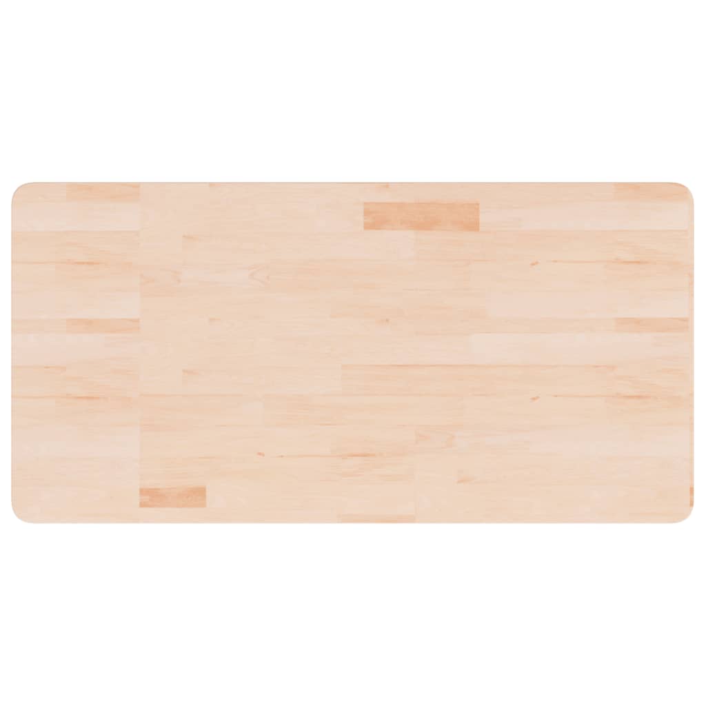 Maison Exclusive - Waschtischplatte 100x50x2,5 Cm Massivholz Unbe