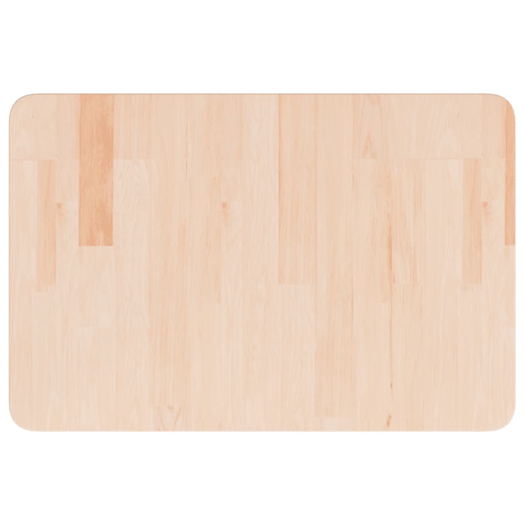 Maison Exclusive - Waschtischplatte 60x40x1,5 Cm Massivholz Unbeh