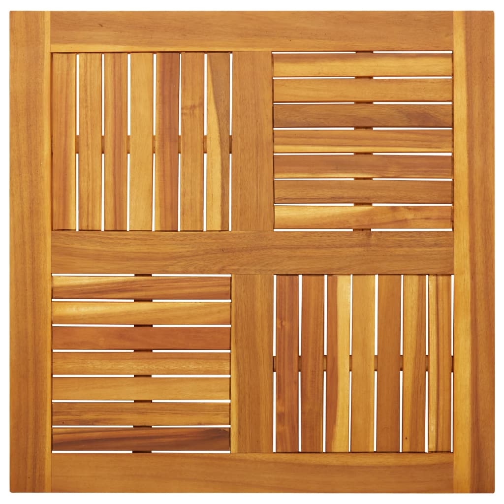 Maison Exclusive - Tischplatte 80x80x2,2 Cm Quadratisch Massivhol