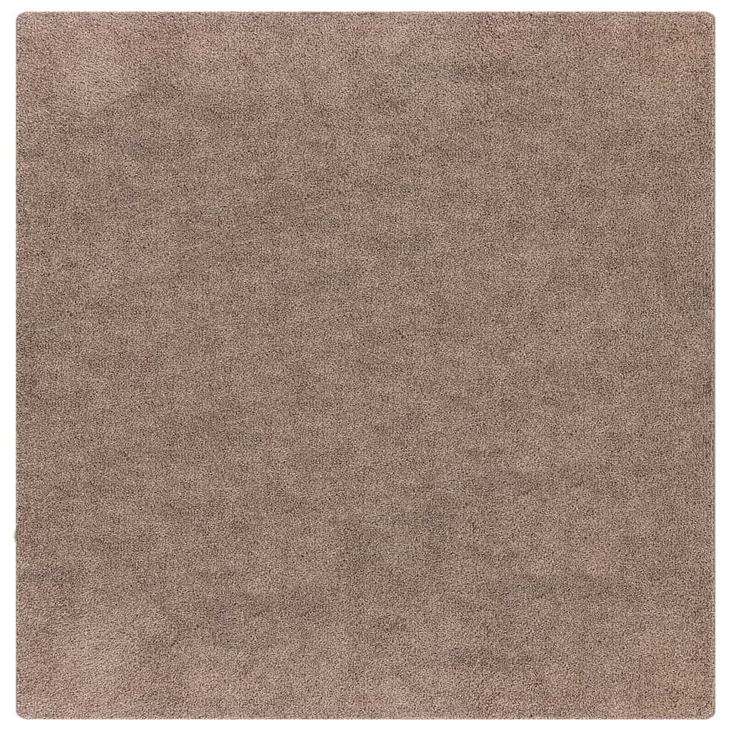 Maison Exclusive - Anti-rutsch Shaggy Teppich Braun 160 X 160 Cm