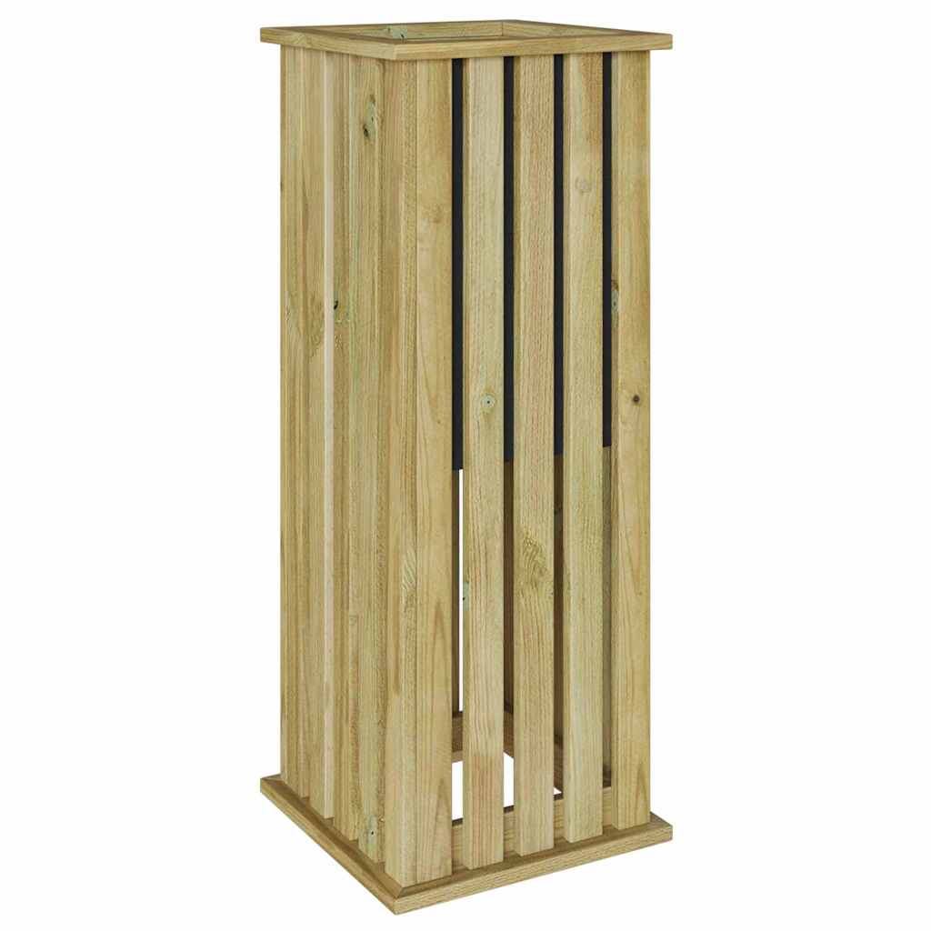 Maison Exclusive - Pflanzkästen Braun 33 X 33 X 85 Cm Imprägniert
