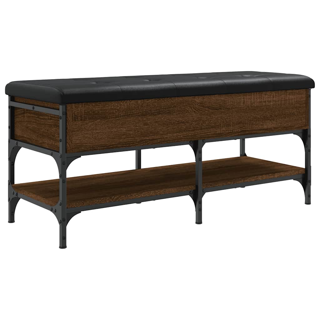 Maison Exclusive - Schuhbank Braun Eichen-optik 102x42x45 Cm Holz