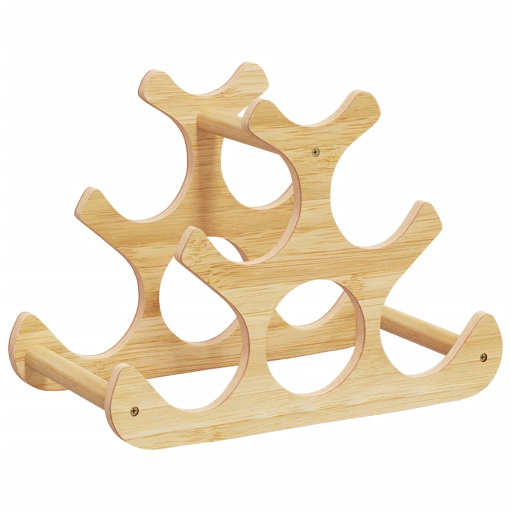 Maison Exclusive - Weinregal Für 6 Flaschen 35x18x25,5 Cm Bambus