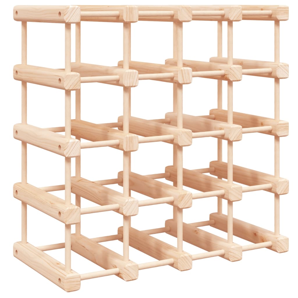 Maison Exclusive - Weinregal Für 20 Flaschen 46,5x23x46,5 Cm Mass