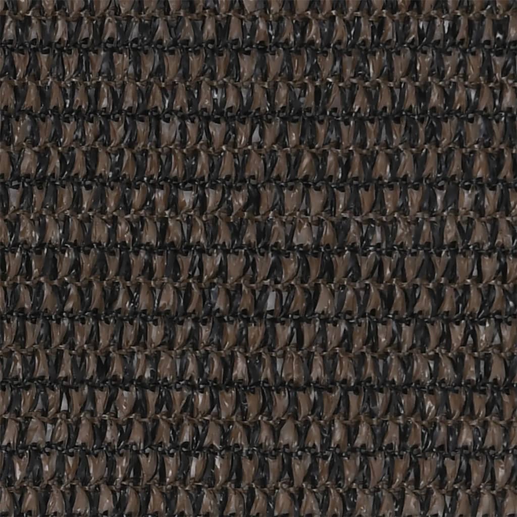 Maison Exclusive - Balkon-sichtschutz Braun 75x500 Cm Hdpe