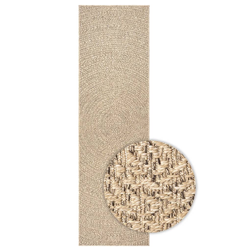 Maison Exclusive - Teppich Zizur 80x250 Cm Jute-optik Indoor Und