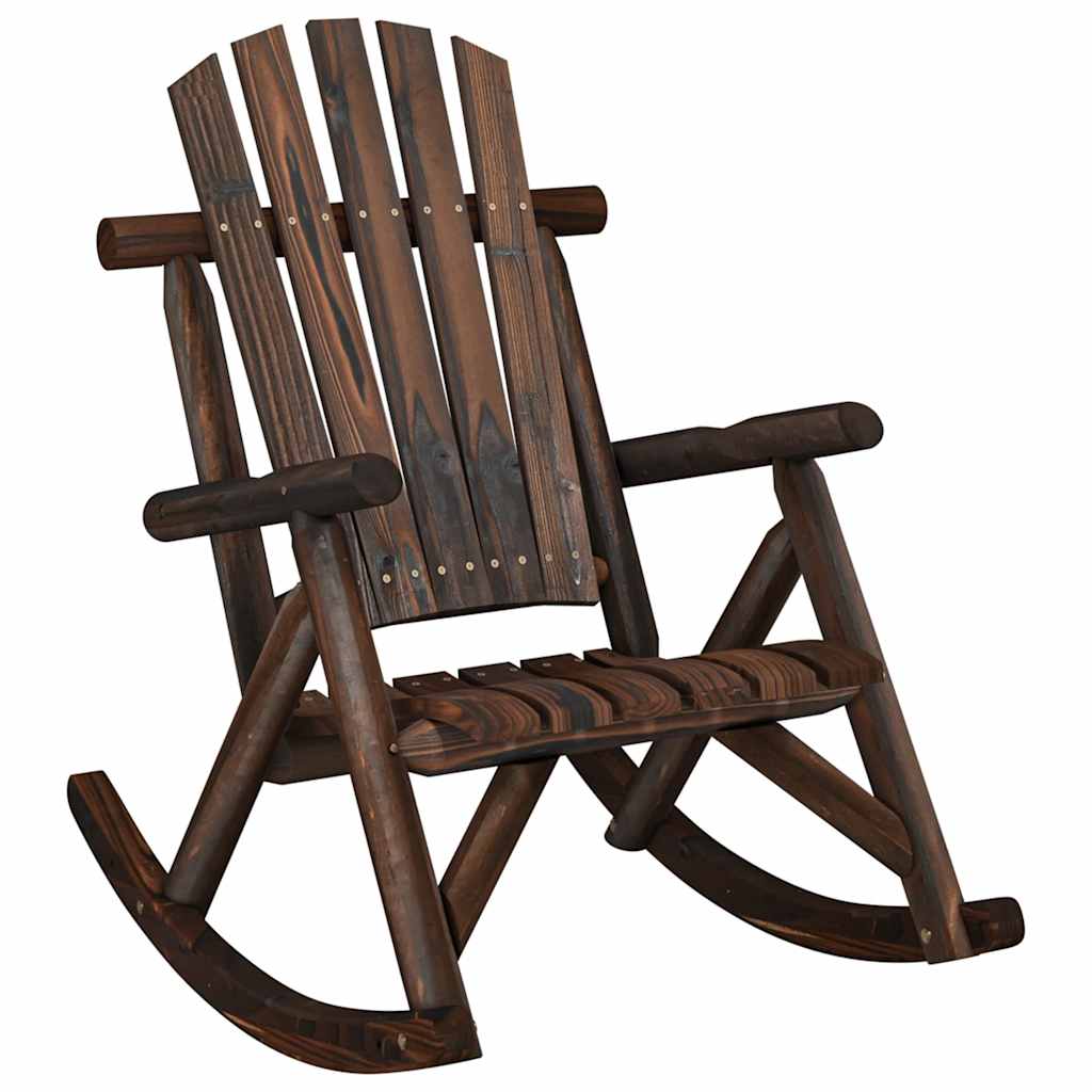 Maison Exclusive - Garten-schaukelstuhl 69x96x101 Cm Massivholz F