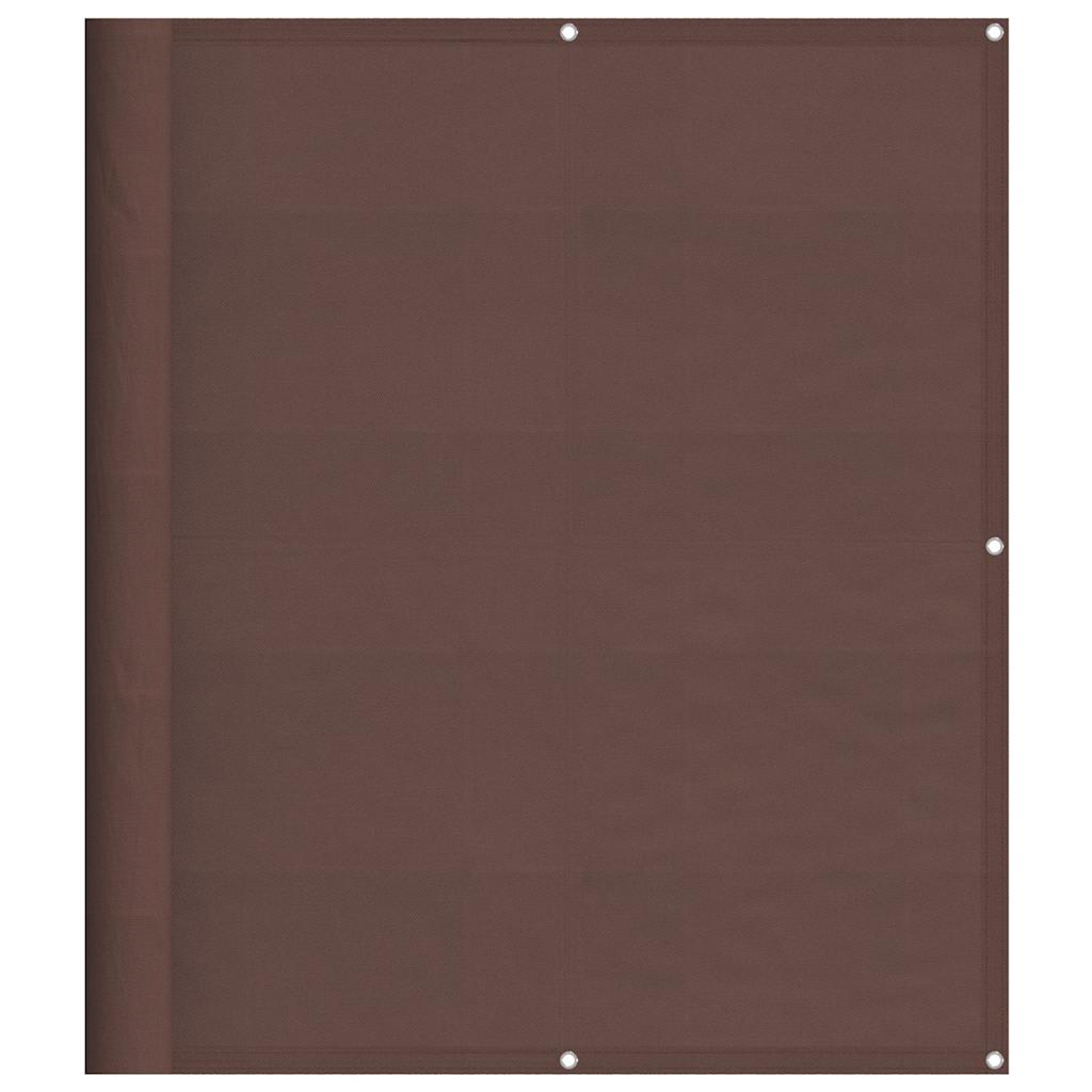 Maison Exclusive - Balkon-sichtschutz Braun 120x700 Cm 100 % Poly