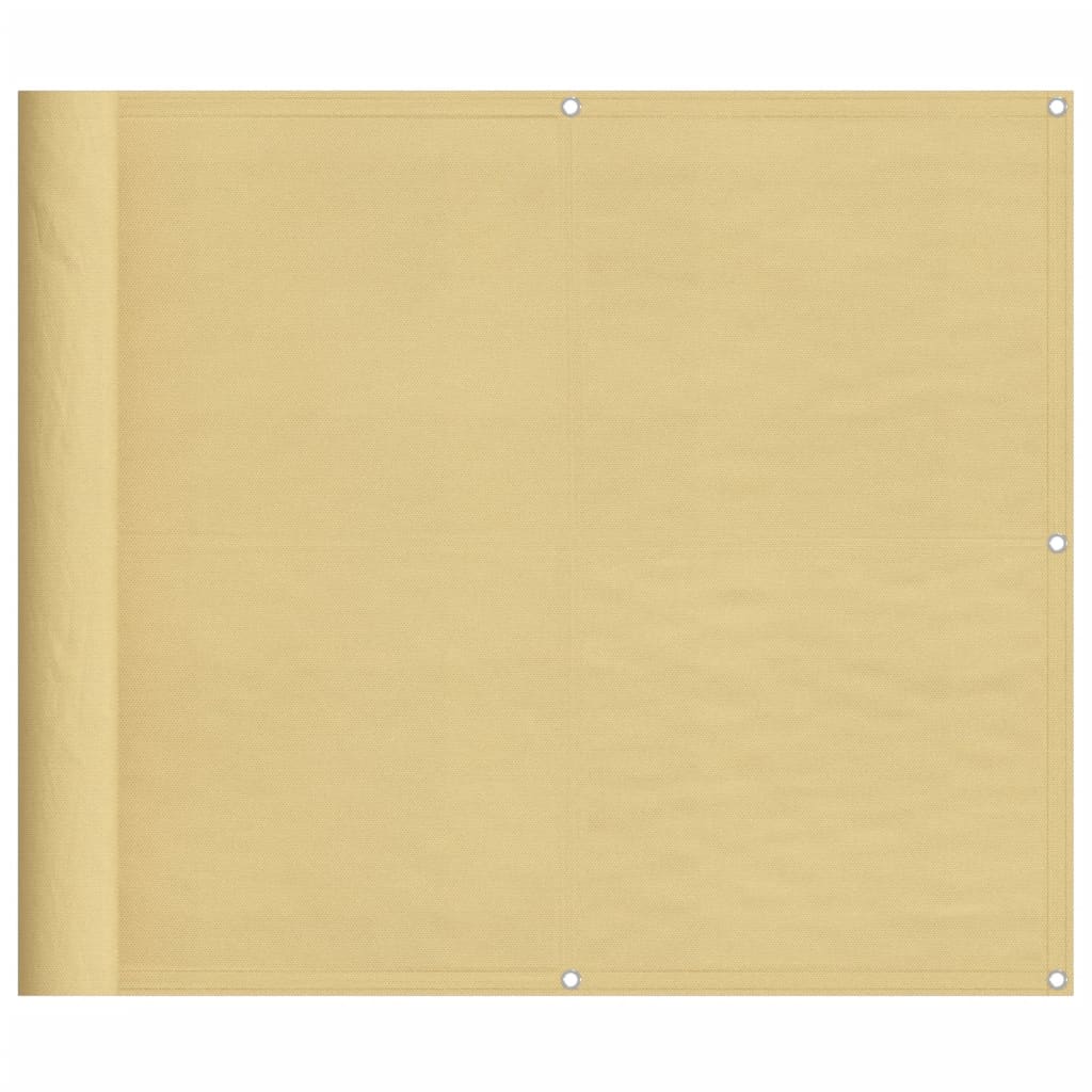 Maison Exclusive - Balkon-sichtschutz Sandfarben 90x400 Cm 100% P