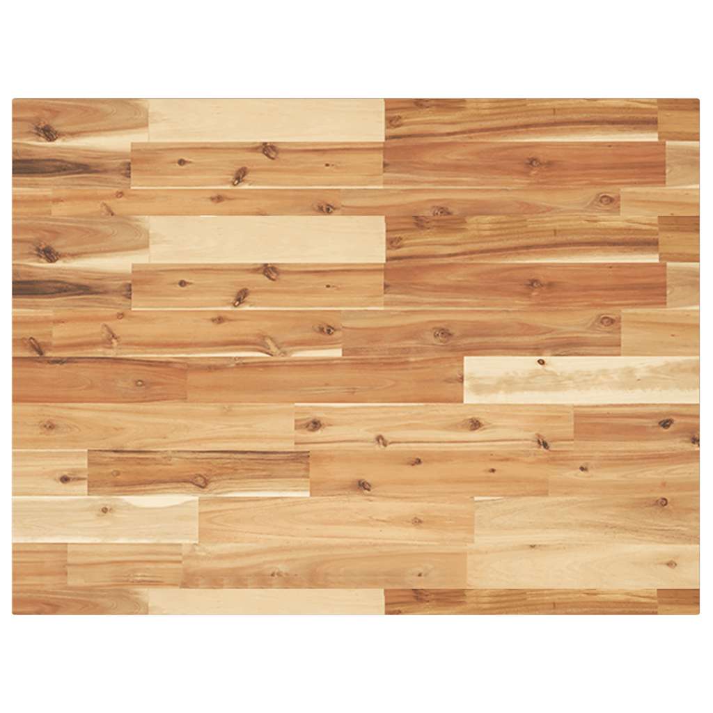 Maison Exclusive - Tischplatte Rechteckig 80x60x2 Cm Massivholz A