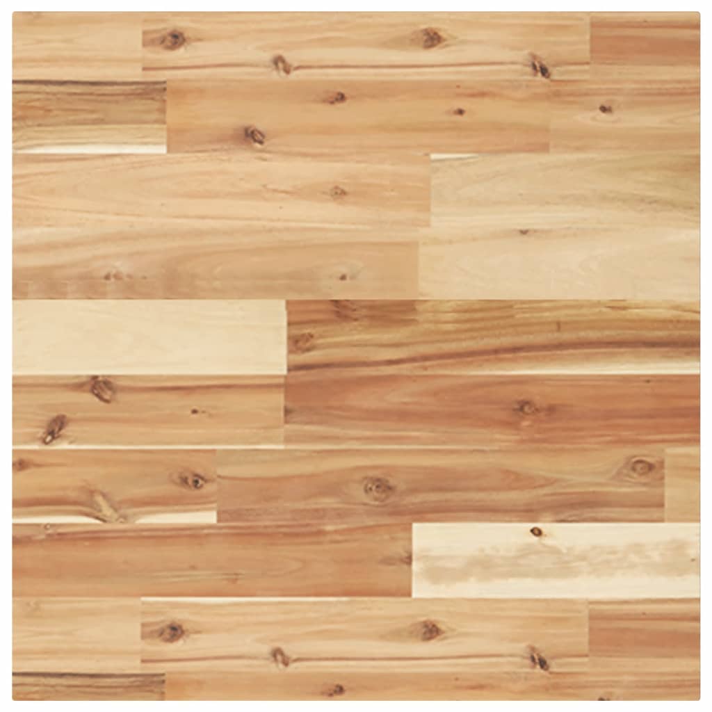 Maison Exclusive - Tischplatte Quadratisch 50x50x2 Cm Massivholz