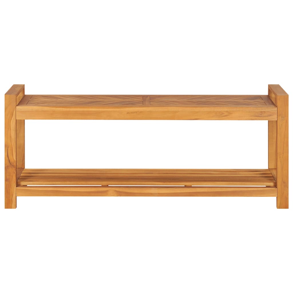 Maison Exclusive - Sitzbank 120 Cm Massivholz Teak