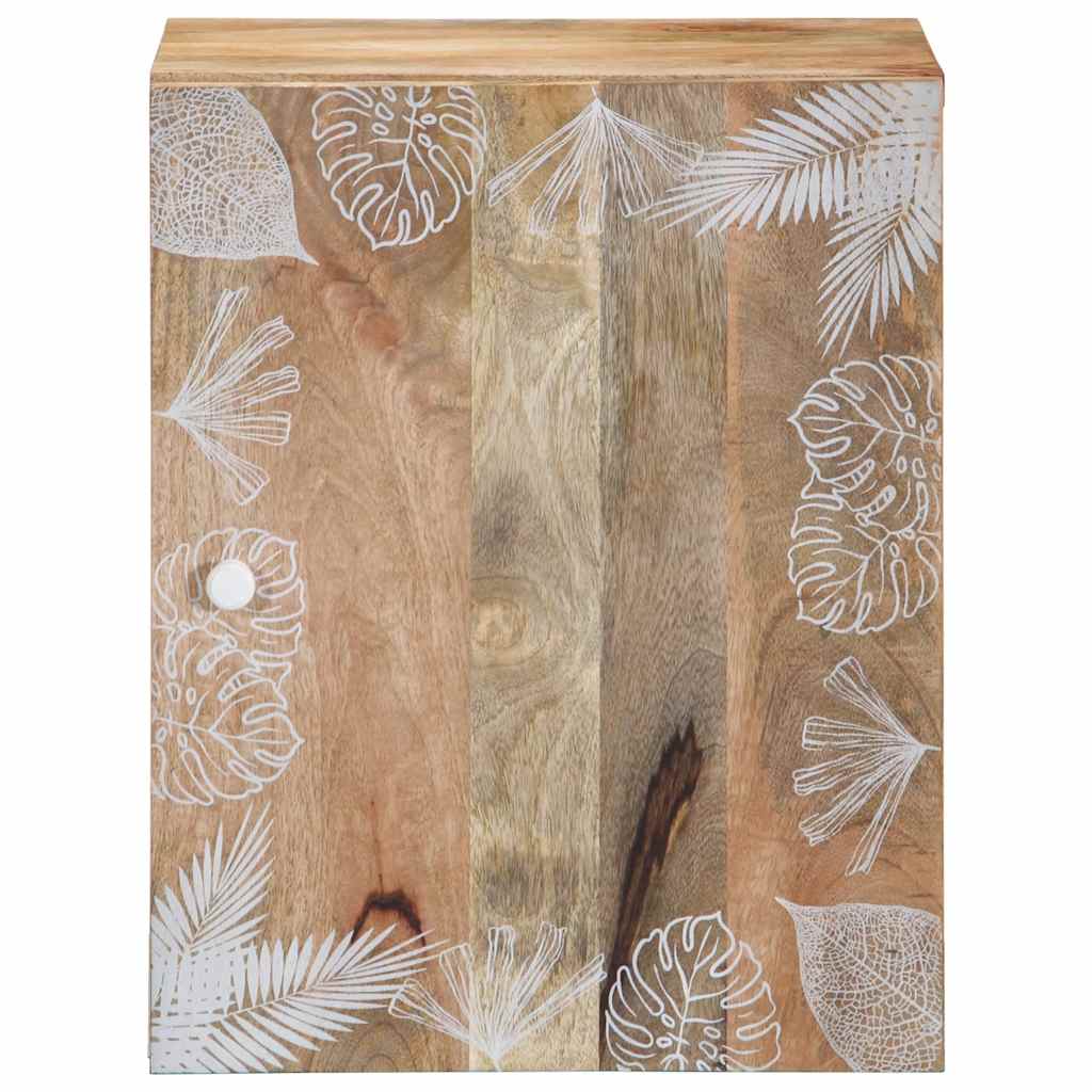 Maison Exclusive - Bad-hängeschrank 38x33,5x48 Cm Massivholz Mang
