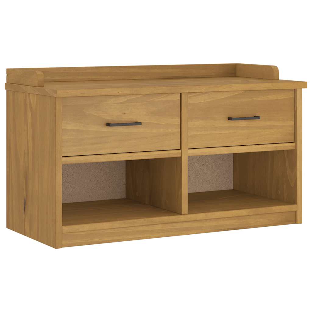 Maison Exclusive - Flurbank Sandnes 87x40x50 Cm Massivholz Kiefer