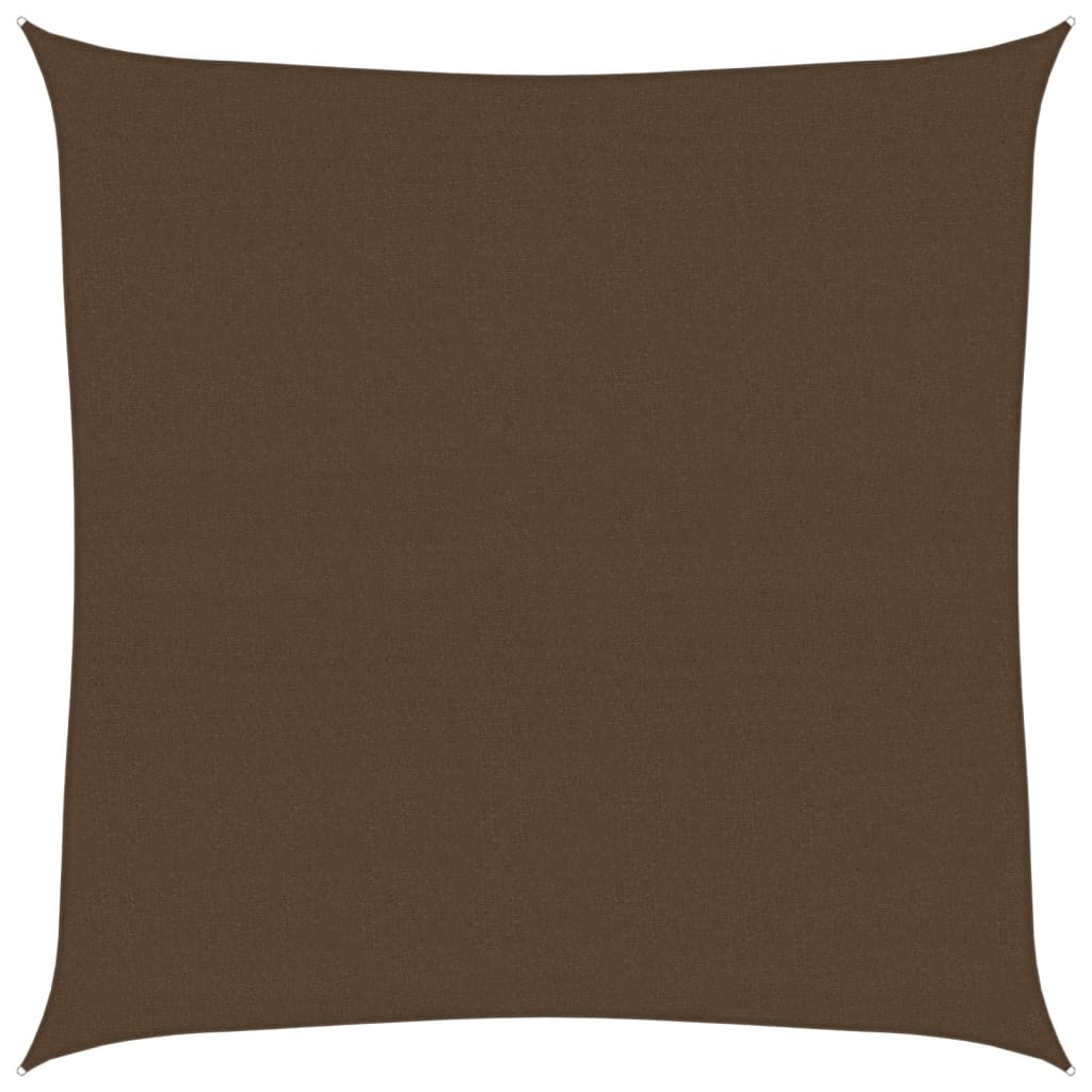 Maison Exclusive - Sonnensegel 160 G/m² Braun 4,5x4,5 M Hdpe