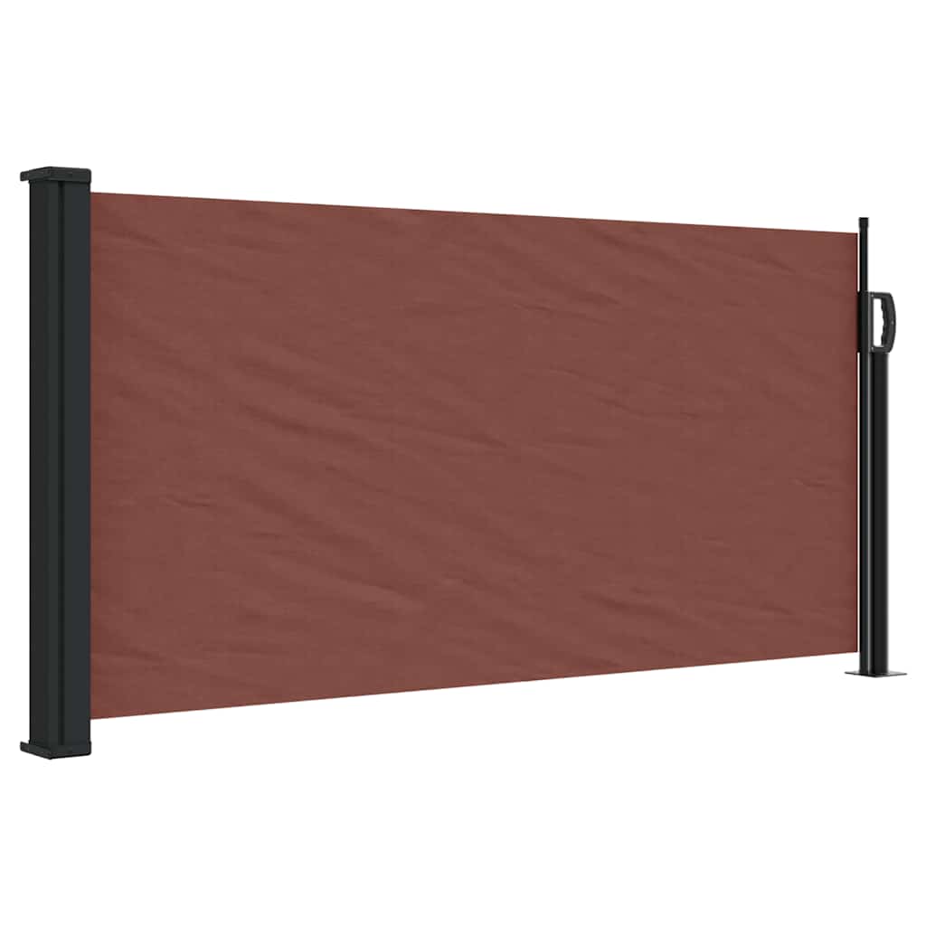 Maison Exclusive - Seitenmarkise Ausziehbar Braun 100x300 Cm